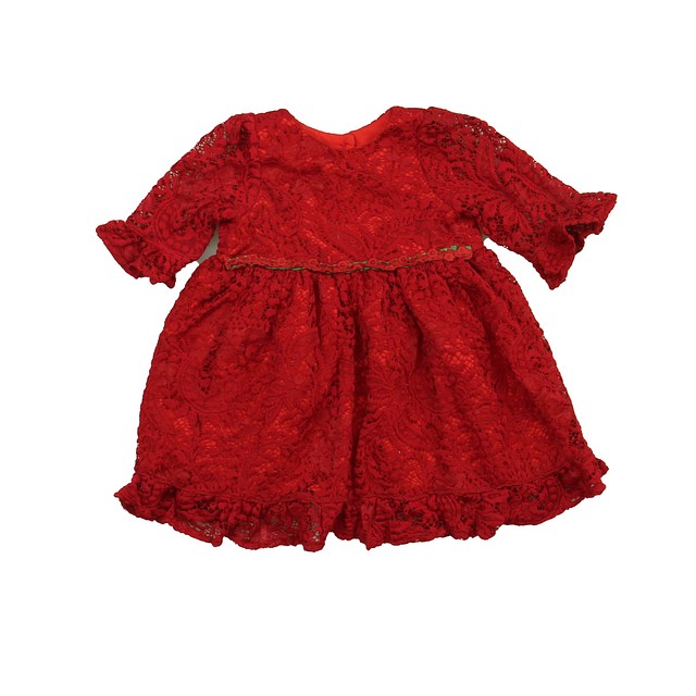 Pippa & Julie Red Special Occasion Dress 18 Months 