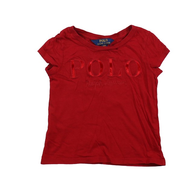 Polo by Ralph Lauren Red T-Shirt 3T 
