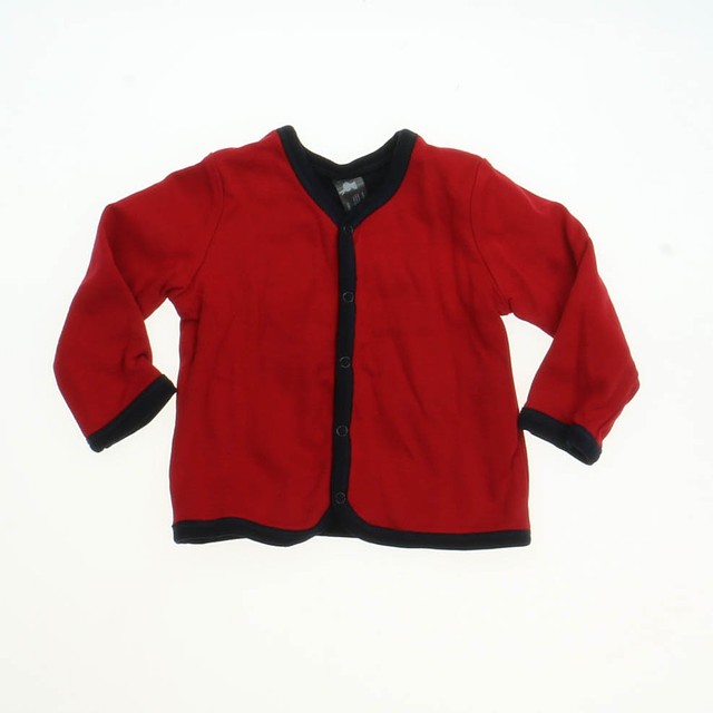 Primary.com Red | Navy Cardigan 6-12 Months 