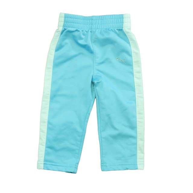 Puma Turquoise Athletic Pants 12 Months 