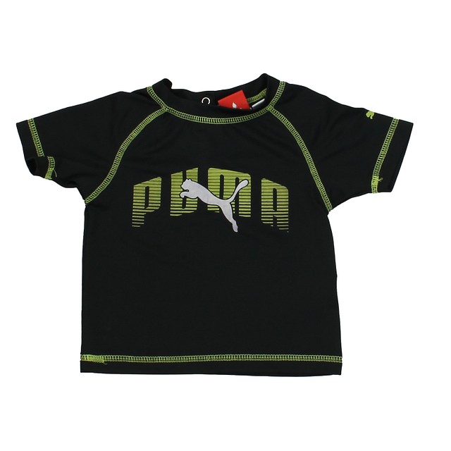Puma Black | Green T-Shirt 18 Months 