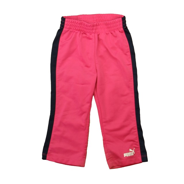 Puma Pink | Navy Athletic Pants 18 Months 