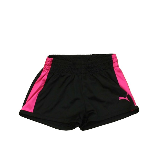 Puma Black | Pink Athletic Shorts 2T 