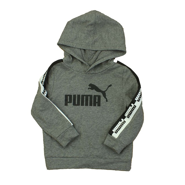 Puma Grey | White | Black Hoodie 2T 