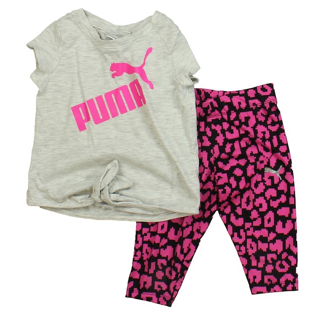 Puma 2-pieces Pink | Black | Grey Apparel Sets 2T 