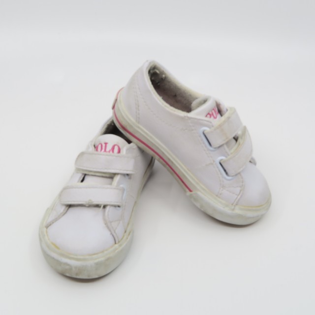 Ralph Lauren White Sneakers 4.5 Infant 