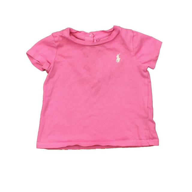 Ralph Lauren Pink T-Shirt 6 Months 