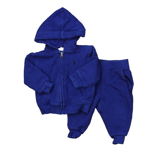 Ralph Lauren 2-pieces Blue Apparel Sets 9 Months 