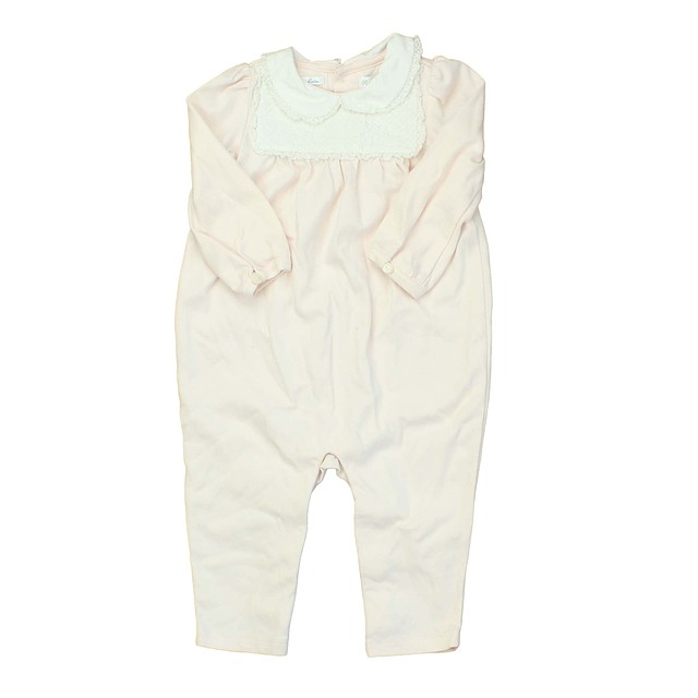 Ralph Lauren Pink | White Long Sleeve Outfit 9 Months 