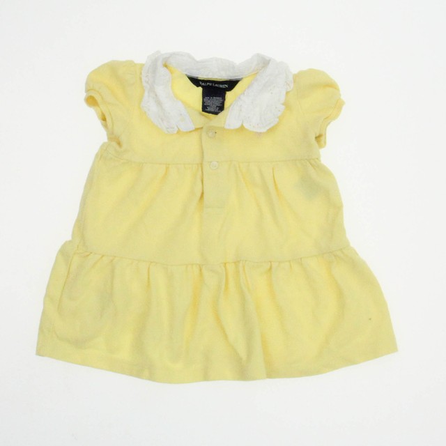 Ralph Lauren Yellow Dress 9 Months 