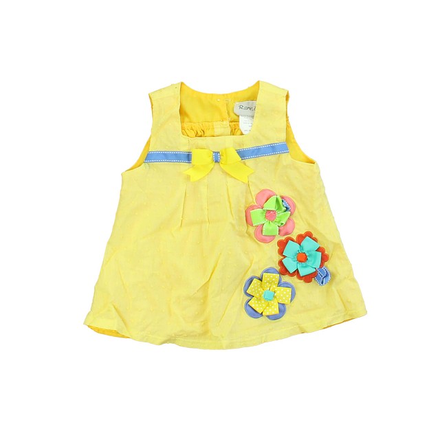 Rare, Too! Yellow | Floral Jumper 2T 