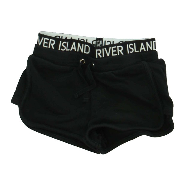 River Island Black Shorts 5-6 Years 