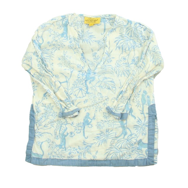 Roberta Roller Rabbit Blue | White Cover-up 12 Months 