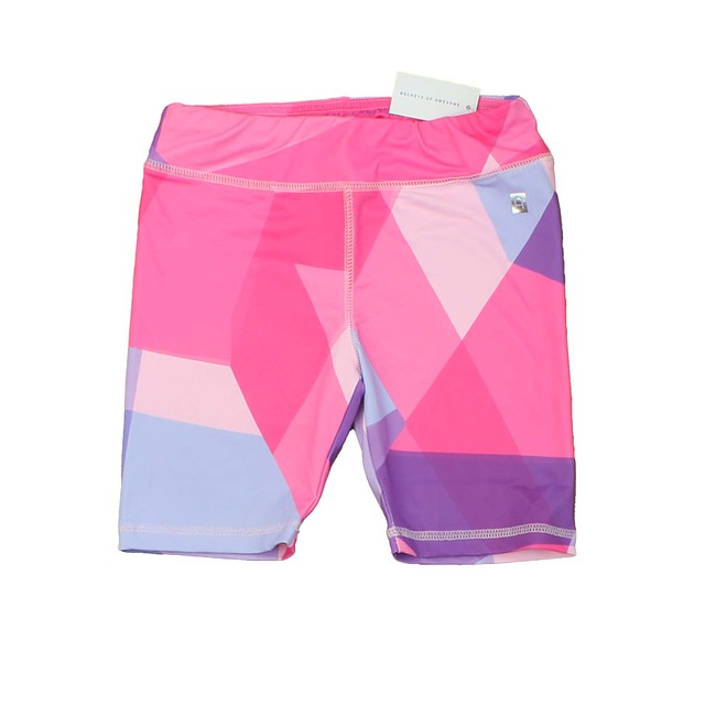 Rockets Of Awesome Pink | Purple | Geometric Shapes Athletic Shorts 2T 