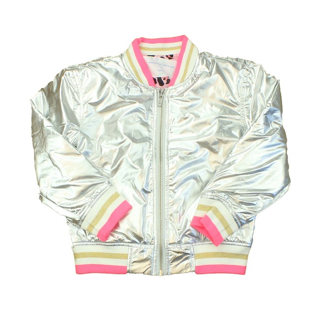 Rockets Of Awesome Silver | Pink Jacket 4T 