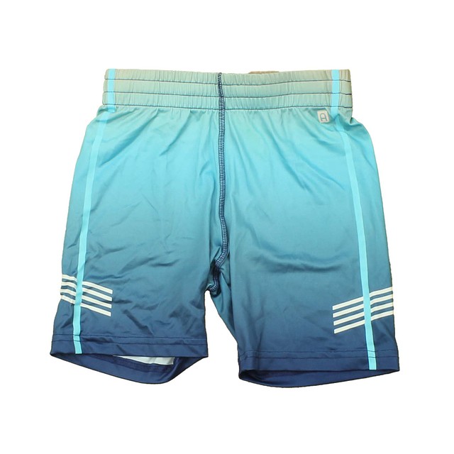 Rockets Of Awesome Blue | Aqua | Grey | Ombre Athletic Shorts Little Boy 