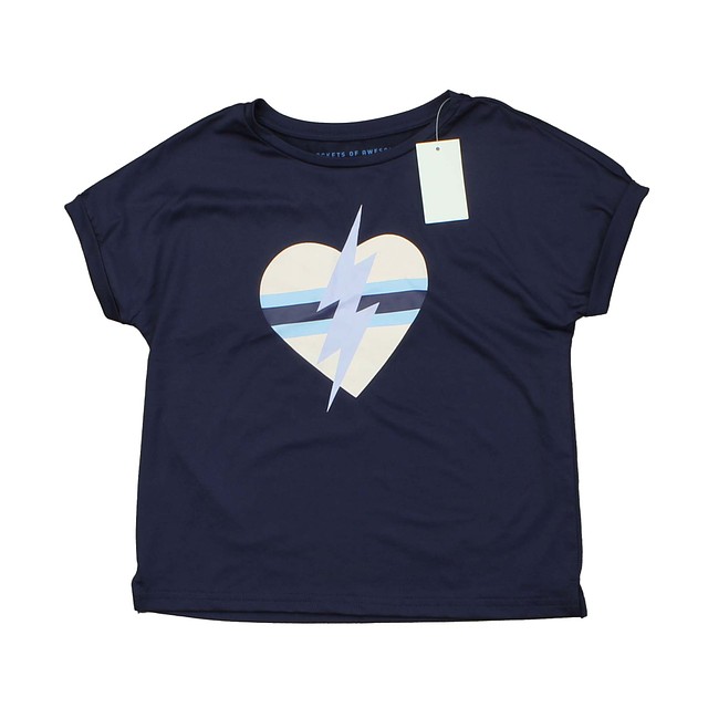 Rockets Of Awesome Blue | Heart T-Shirt 5T 