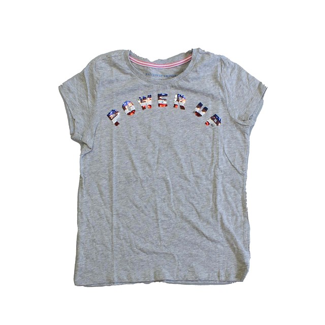 Rockets Of Awesome Gray | Sequins T-Shirt 8 Years 