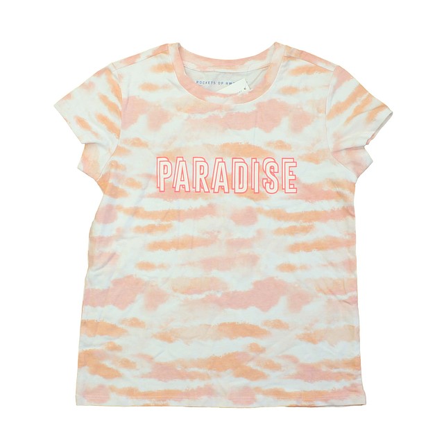 Rockets Of Awesome Pink | White | Tye Dye | Paradise T-Shirt Big Girl 