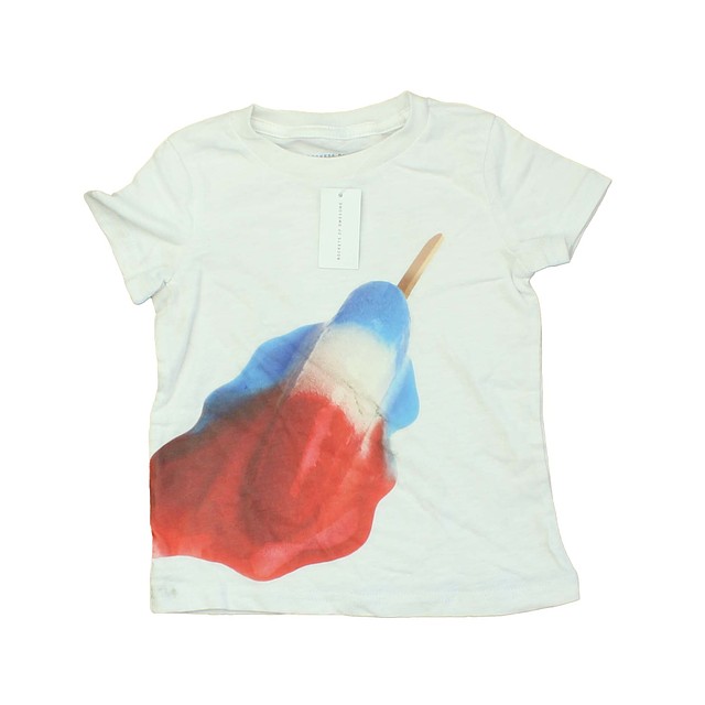 Rockets Of Awesome White | Red | Blue T-Shirt Little Boy 