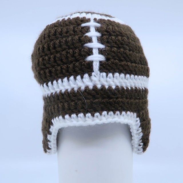 So 'Dorable Brown | White Winter Hat 0-6 Months 