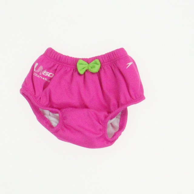 Speedo Pink 1-piece Swimsuit 0-6 Months (S) 