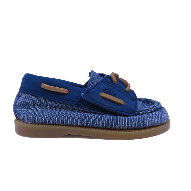 Sperry Blue Shoes 4 Infant 