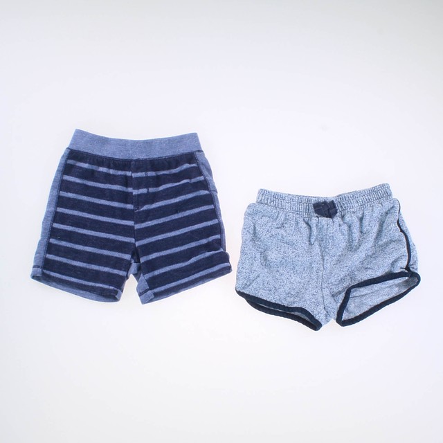 Splendid | Gap Set of 2 Blue Shorts 6-12 Months 