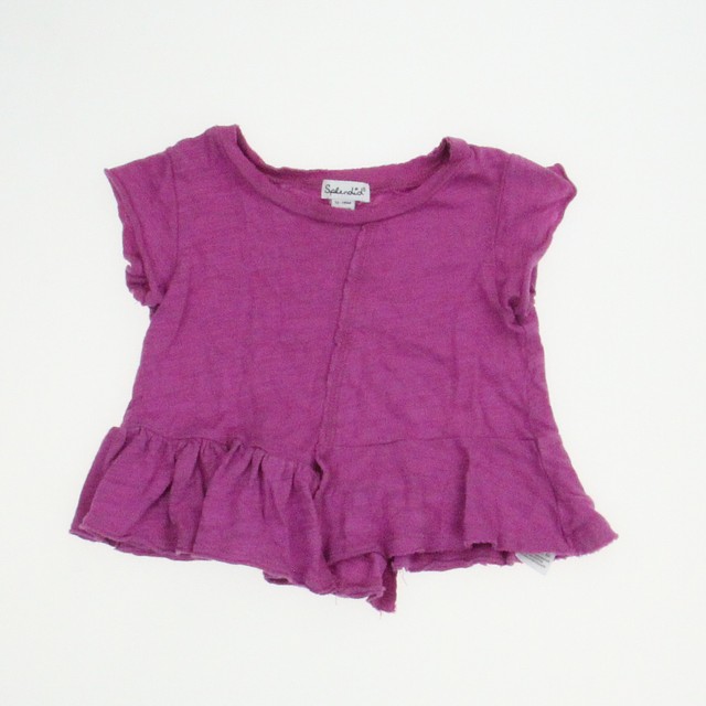 Splendid Purple Short Sleeve Shirt 12-18 Months 