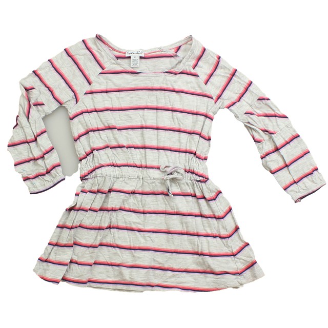 Splendid Grey | Pink | Stripes Dress 4T 