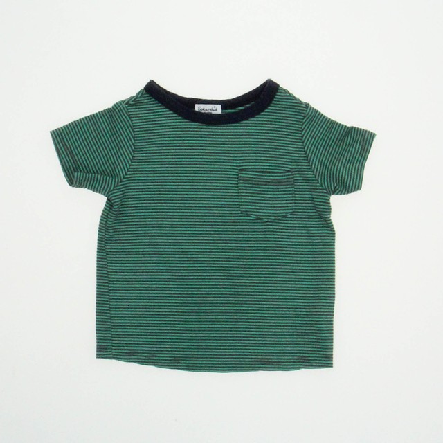 Splendid Green | Blue | Stripes T-Shirt 6-12 Months 
