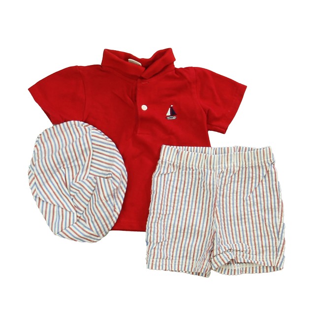 Starting Out 3-pieces Red | White | Blue Apparel Sets 12 Months 