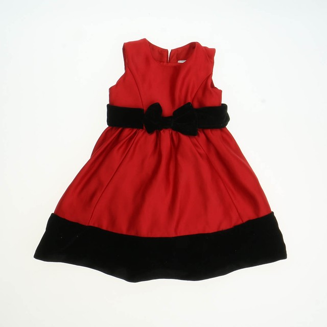 Sugar Plum Red | Black Special Occasion Dress 12M 