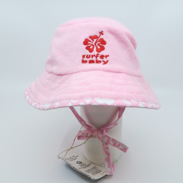 Surfer baby Pink Sun Hat 1-3T 