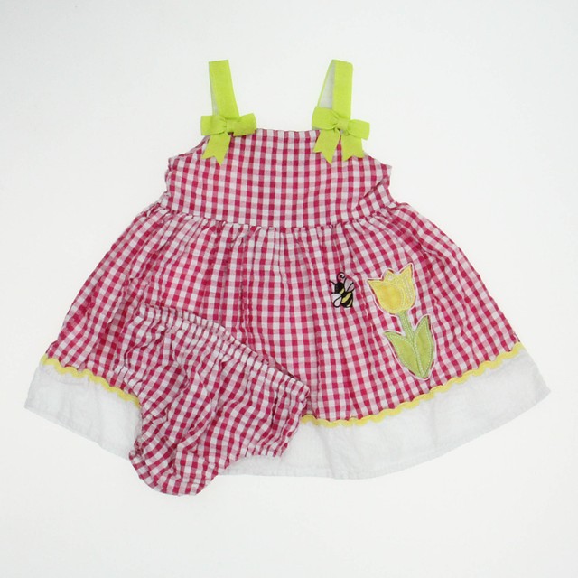 Sweet Heart 2-pieces Pink | White Dress 18 Months 
