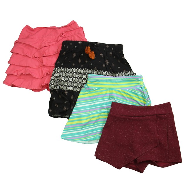 Swoondle Bundle Set of 4 Multi Color Skirt 6 Years 