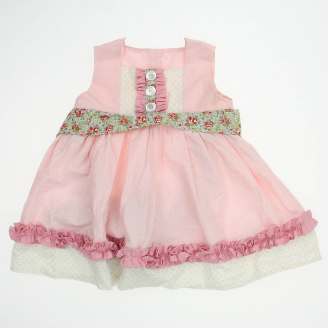 Tara Kathleen Creations Pink Dress 18 Months 