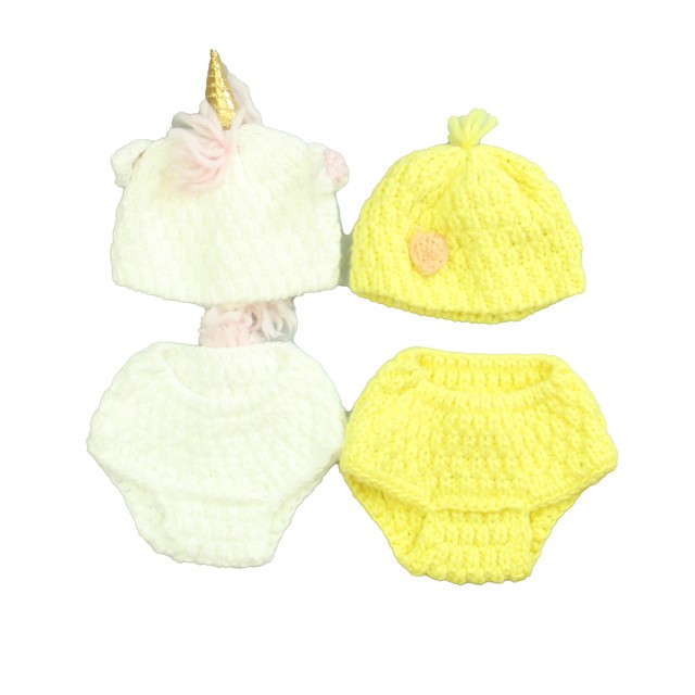 Target Set of 2 White | Yellow Accessory 0-6 Months 