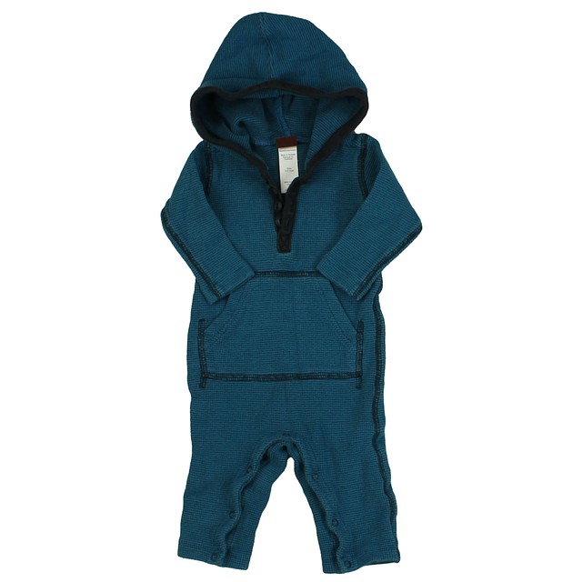 Tea Teal | Blue Long Sleeve Outfit 0-3 Months 