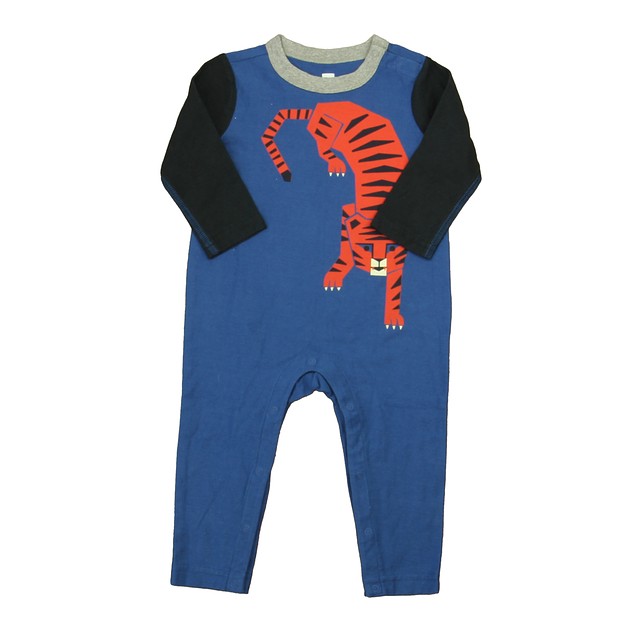 Tea Blue | Red Tiger Long Sleeve Outfit 6-12 Months 