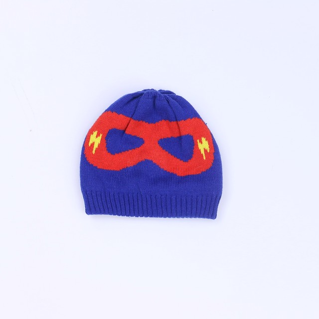 The Children's Place Blue | Red Winter Hat 0-3 Months 