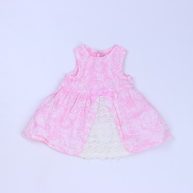 The Children's Place 2-pieces Pink | White Dress 0-3 Months 