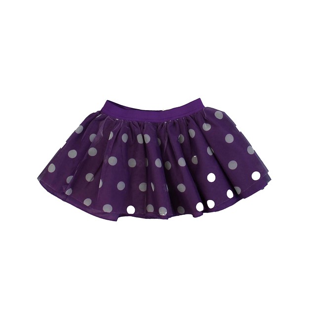 The Children's Place Purple | Poka Dots Skirt 18-24 Months 
