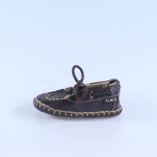 The Children's Place Dark Brown | Faux Leather Booties 3-6 Months 