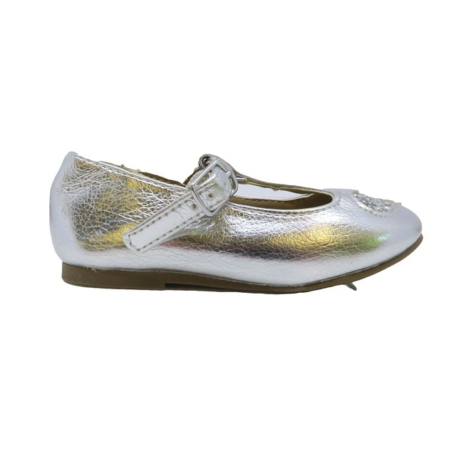 The Children's Place Silver | Heart Shoes 5 Toddler 