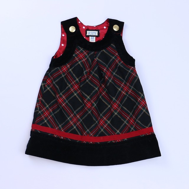 The Children's Place Red | Black Jumper 6-9 Months 