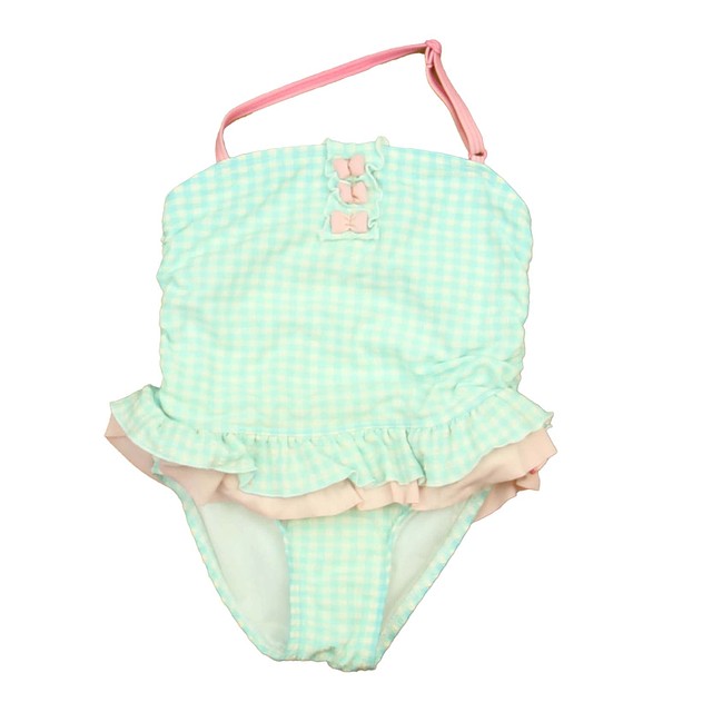 Tommy Bahama Blue | White | Pink 1-piece Swimsuit 2T 