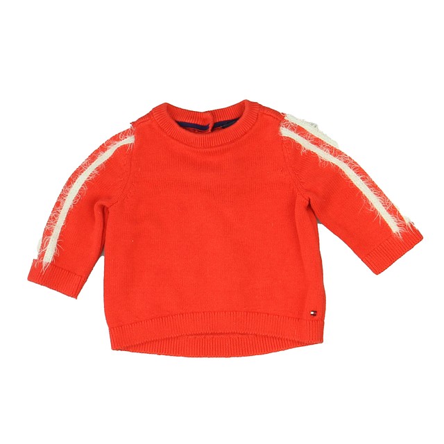 Tommy Hilfiger Red | White Sweater 12 Months 