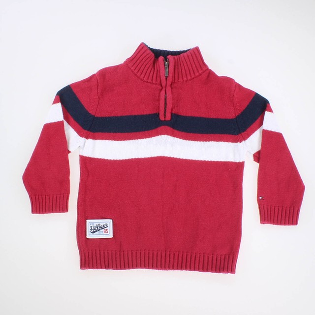 Tommy Hilfiger Red | Navy | White Sweater 18 Months 