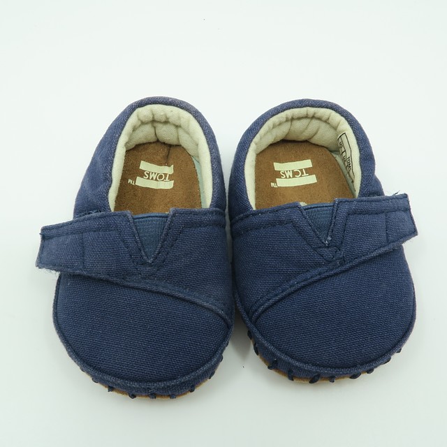 Toms Blue Shoes 2 Infant 